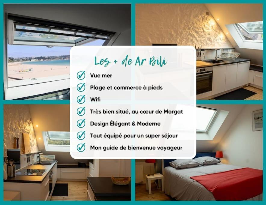 Ar Bili/Vue Mer/Wifi Crozon Exterior foto
